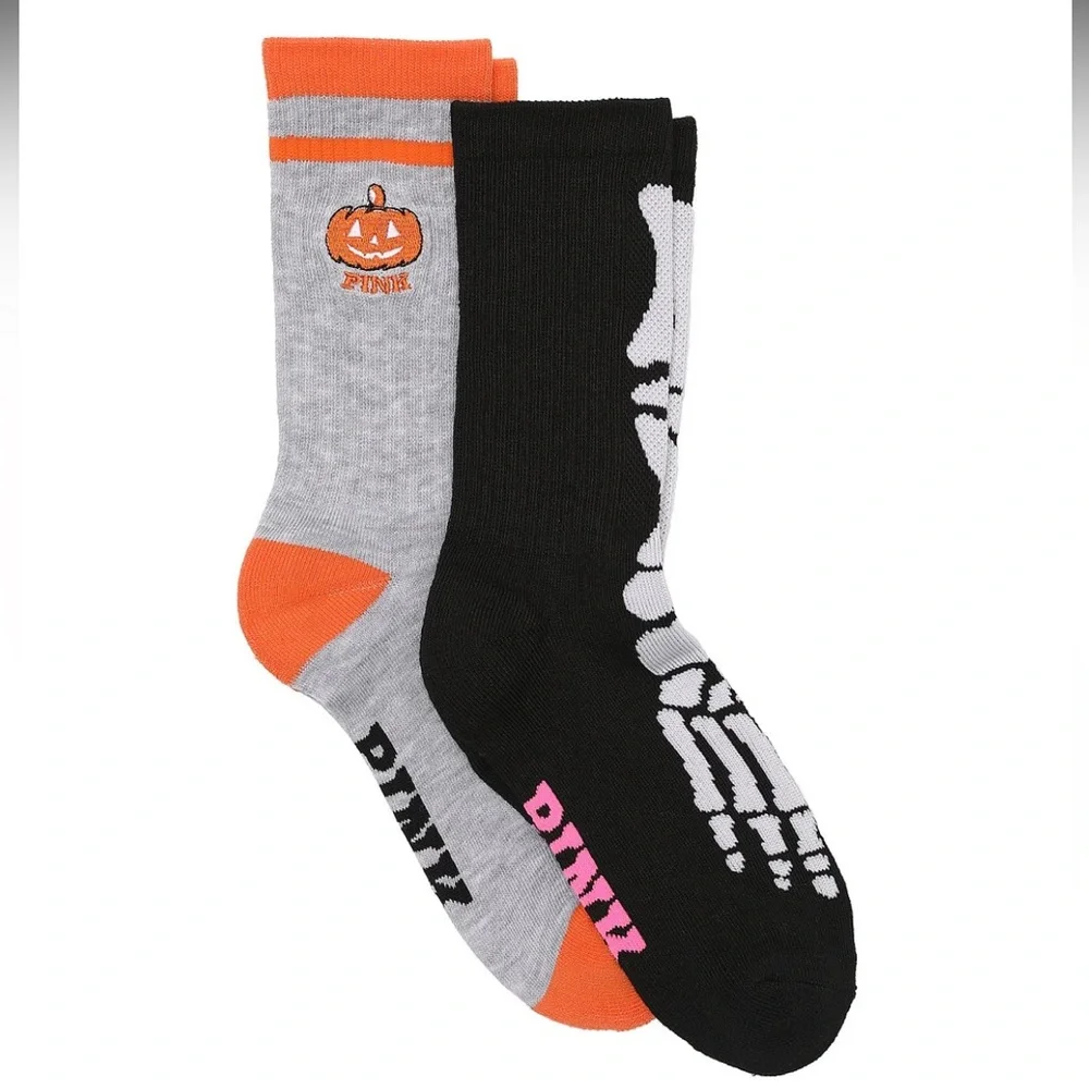 PINK Victoria’s Secret Halloween Crew Socks